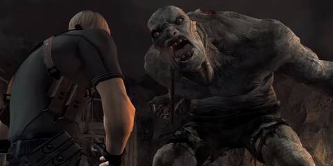 leon staring down el gigante