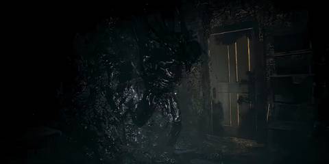 the black mold creature forming