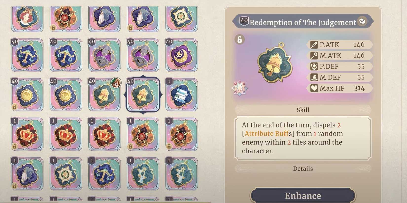 Redemption of the Judgement Tarot Whisper in Sword of Convallaria