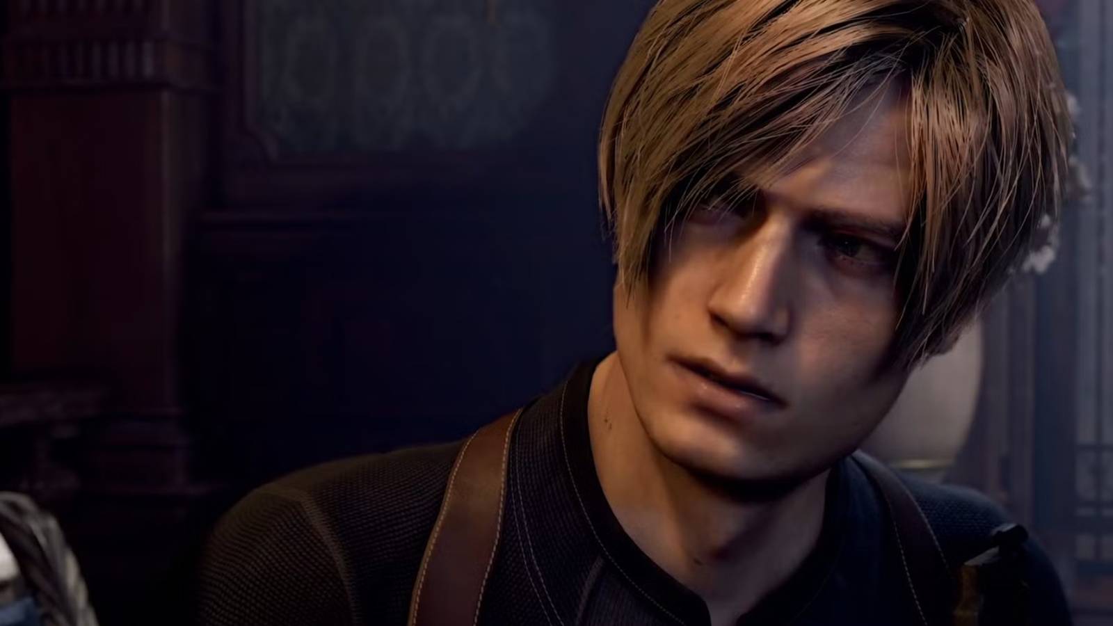 Leon Kennedy from the Resident Evil 4 remake