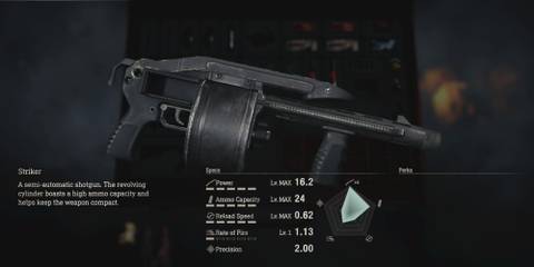 Resident Evil 4 Remake Striker Shotgun