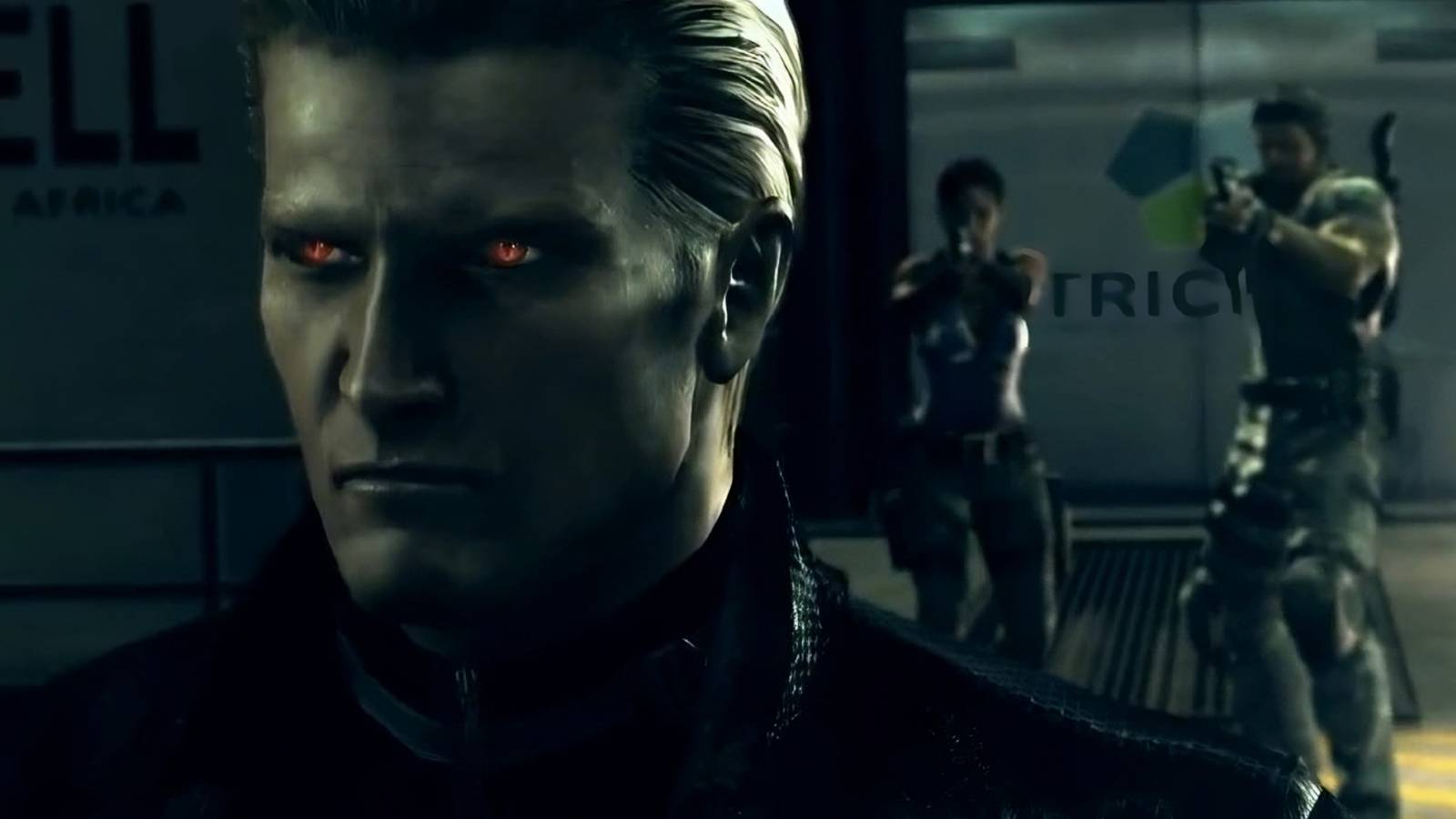 Resident Evil 5 Wesker and Chris and Sheva