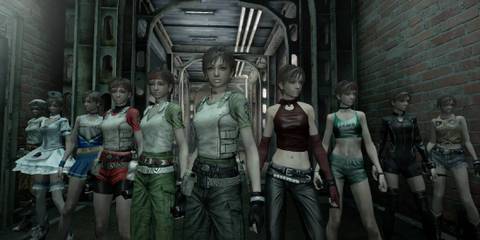 Resident Evil 6 Rebecca costume selection