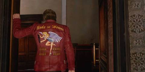 Resident Evil 6 closer view of jacket back