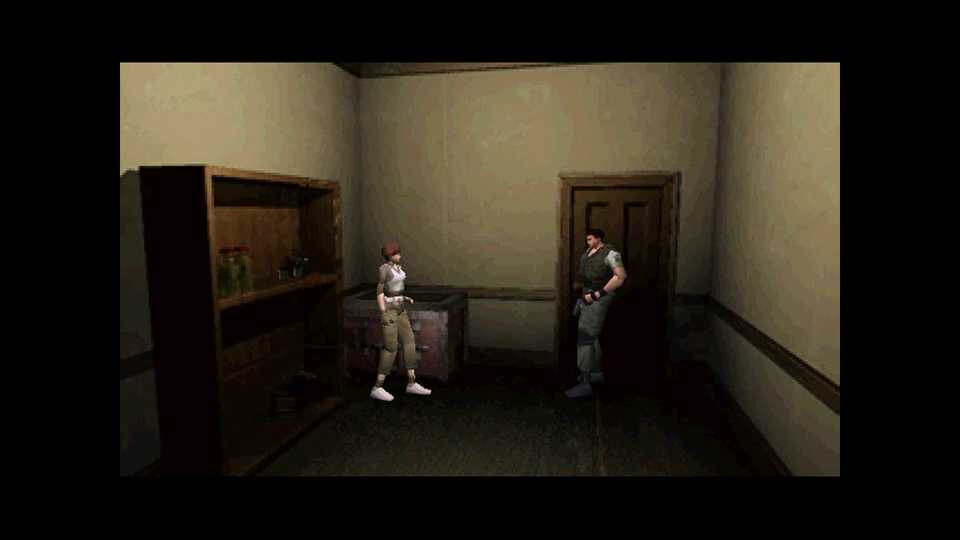 Resident Evil: Karakter dalam Lingkungan Gelap