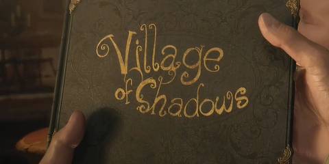 Resident Evil Village of shadows book cover