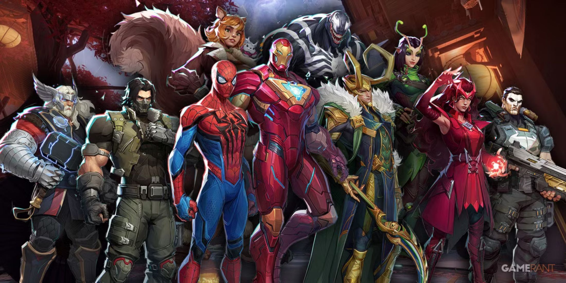 Hero roster of Marvel Rivals 