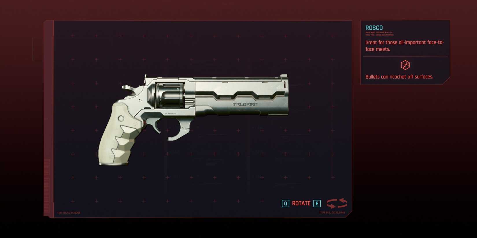 rosco iconic revolver