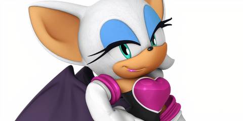 Rouge The Bat from the Sonic series