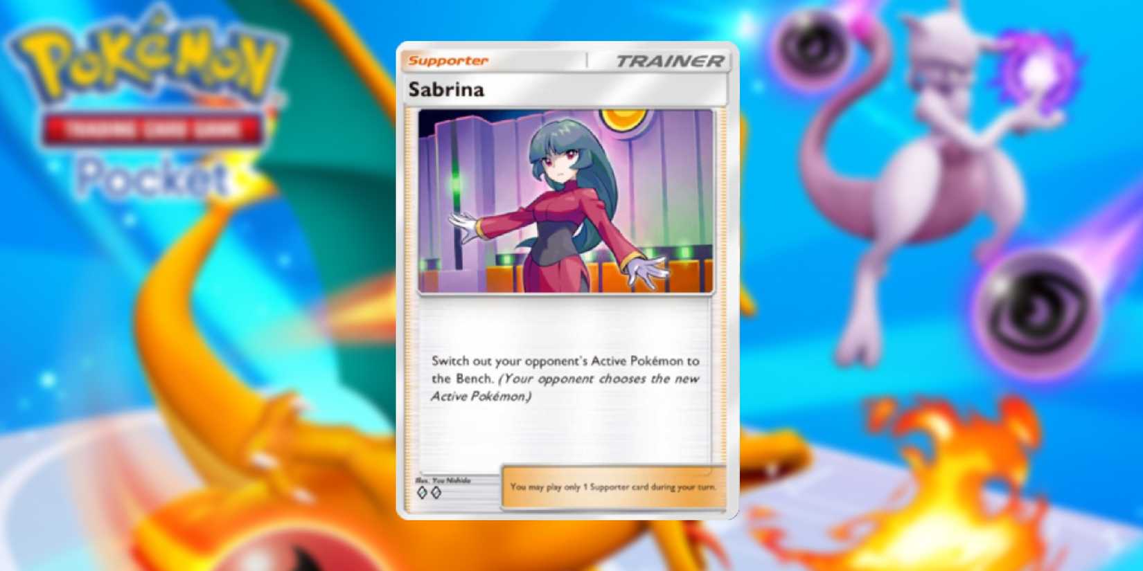 Sabrina Trainer Card