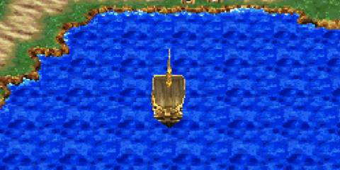 Sailing in Dragon Quest 7 (PS1)