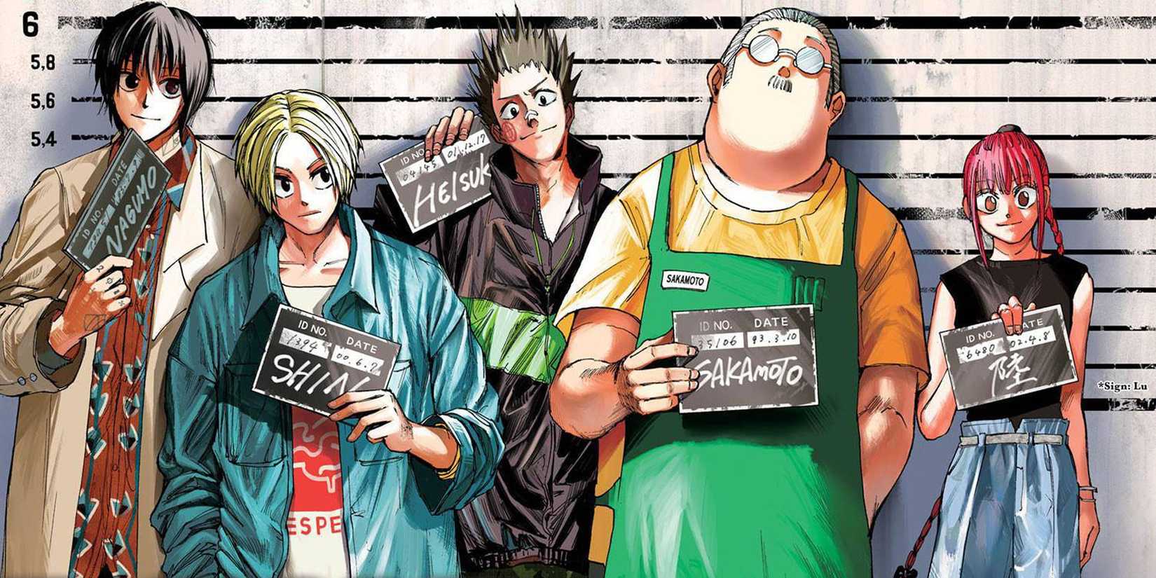 sakamoto days promotional visual manga