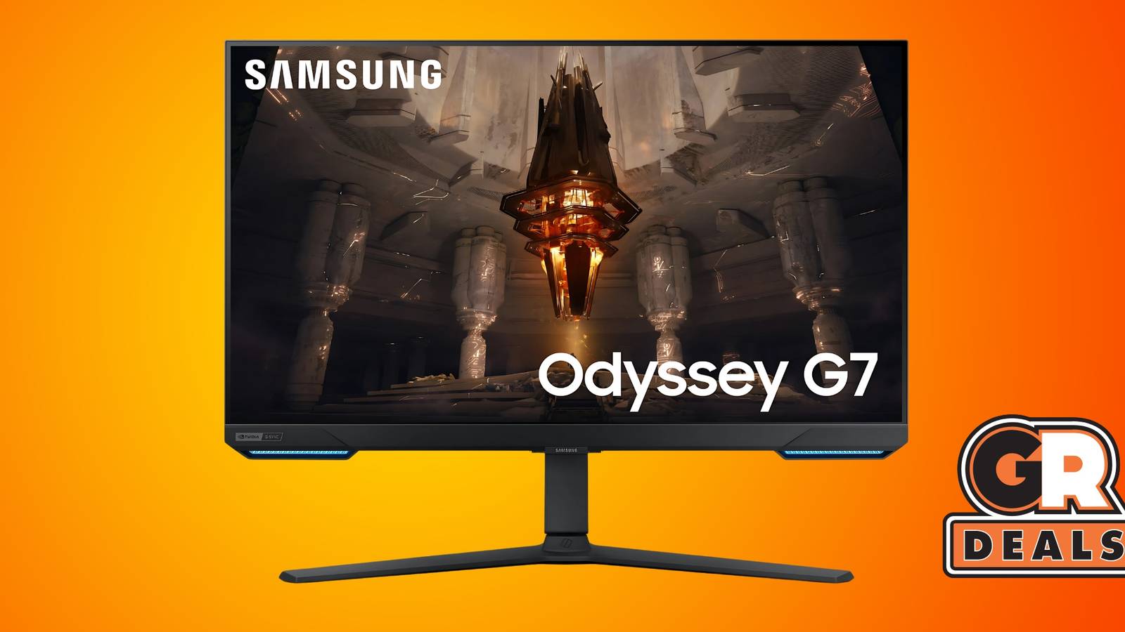 Samsung 28-Inch Odyssey G7 4K Gaming Monitor On Sale At Wal-Mart