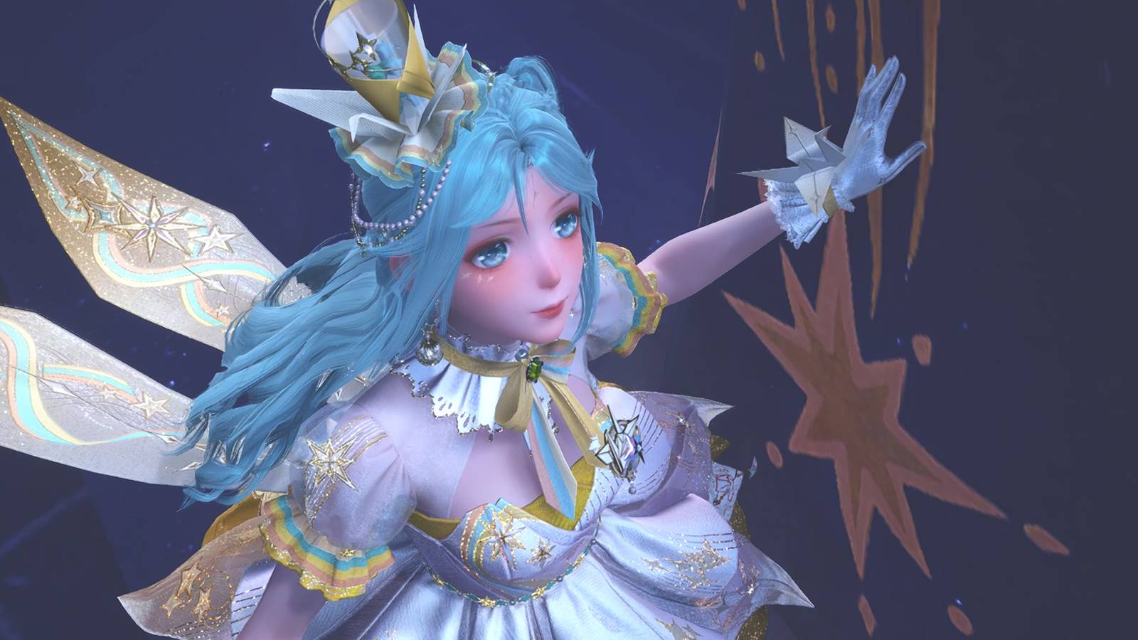 save the wishing nebula quest in infinity nikki