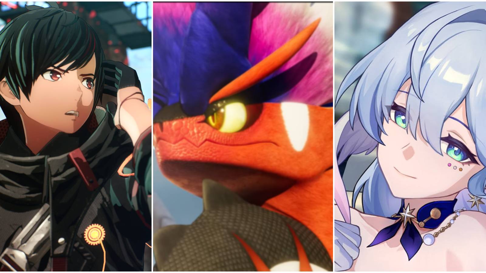 Scarlet Nexus, Pokemon Scarlet, Honkai Star Rail