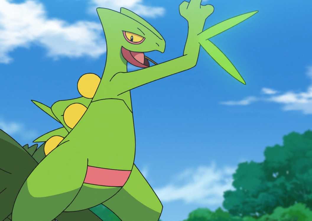 Pokemon Legends Z-A: Sceptile dalam Anime Pokemon