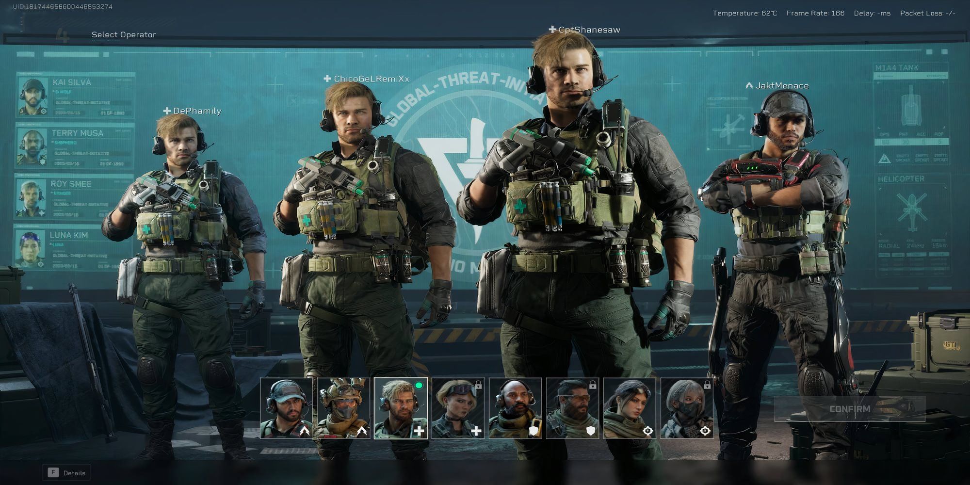 Delta Force - Operator Classes