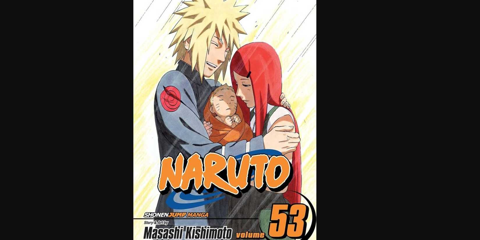 Volume 53 cover with Minato and Kushina