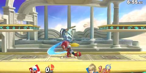 mii swordfighter vs samus