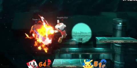 mii gunner vs pikachu