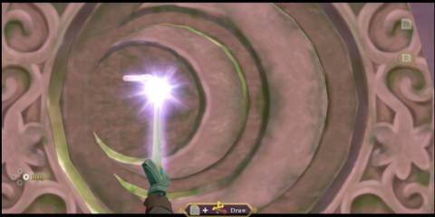 drawing with goddess sword