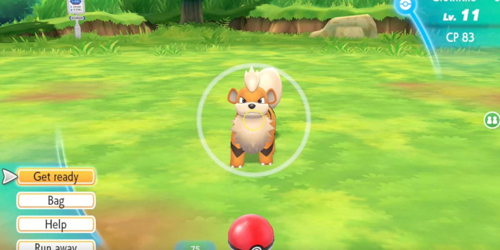 catching growlithe