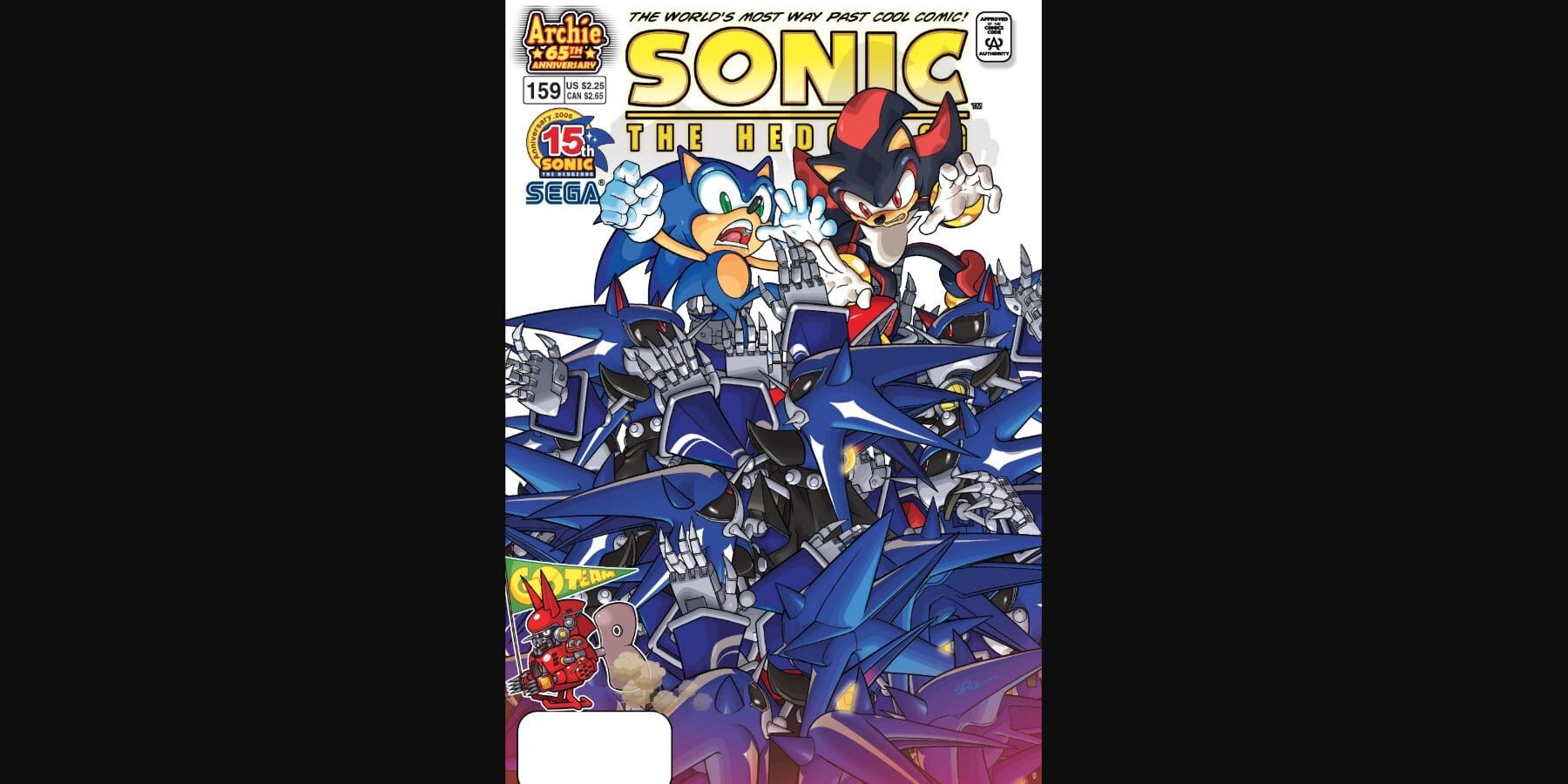 Sonic Archie Comic 159 cover