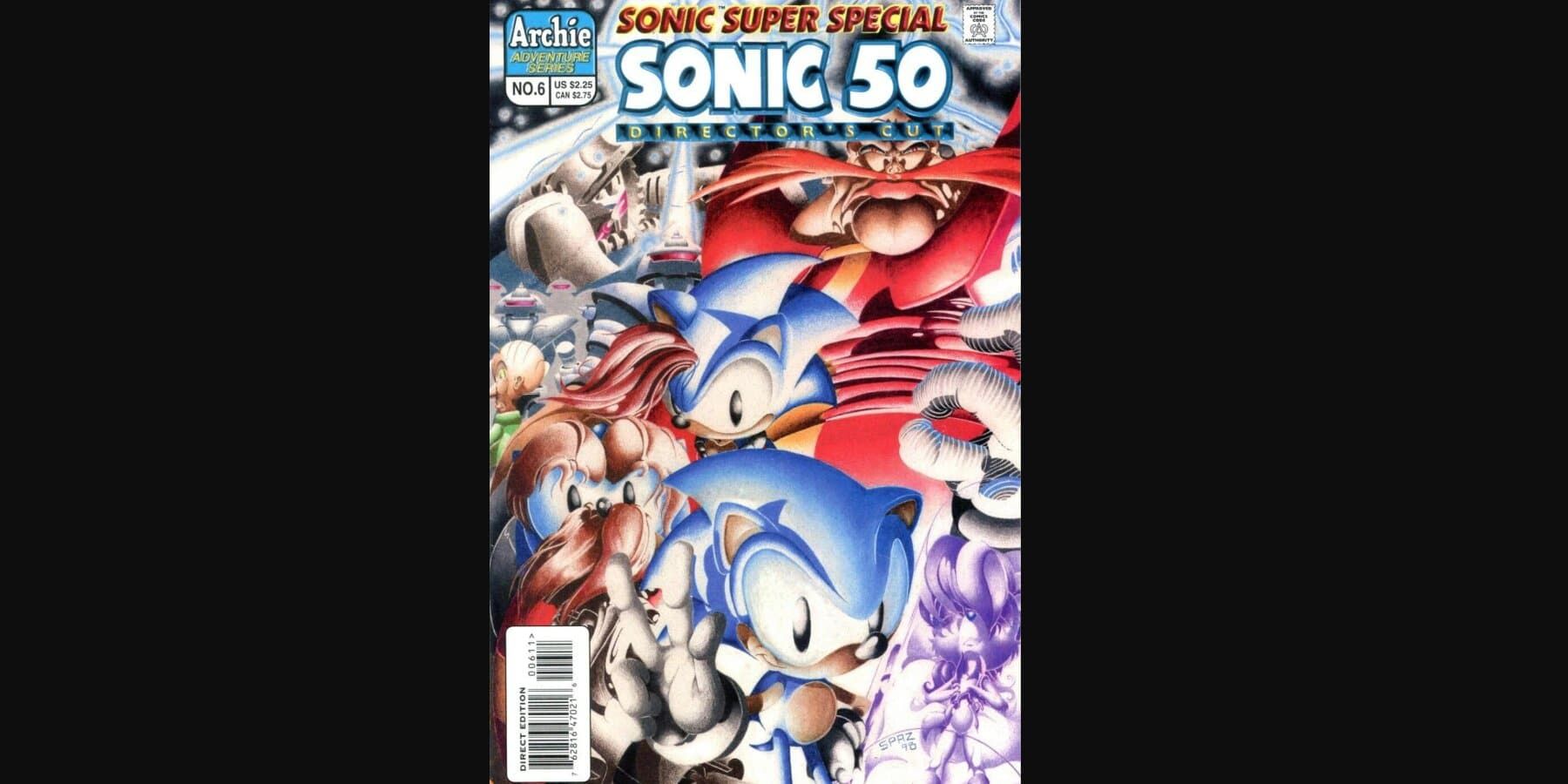 Sonic The Hedgehog Super Special Issue 6 Cover