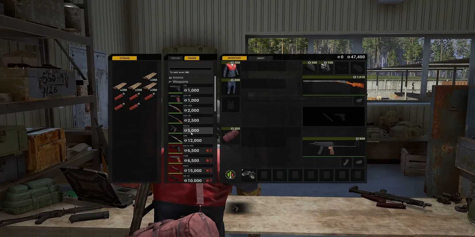 Trader Inventory In Deadside