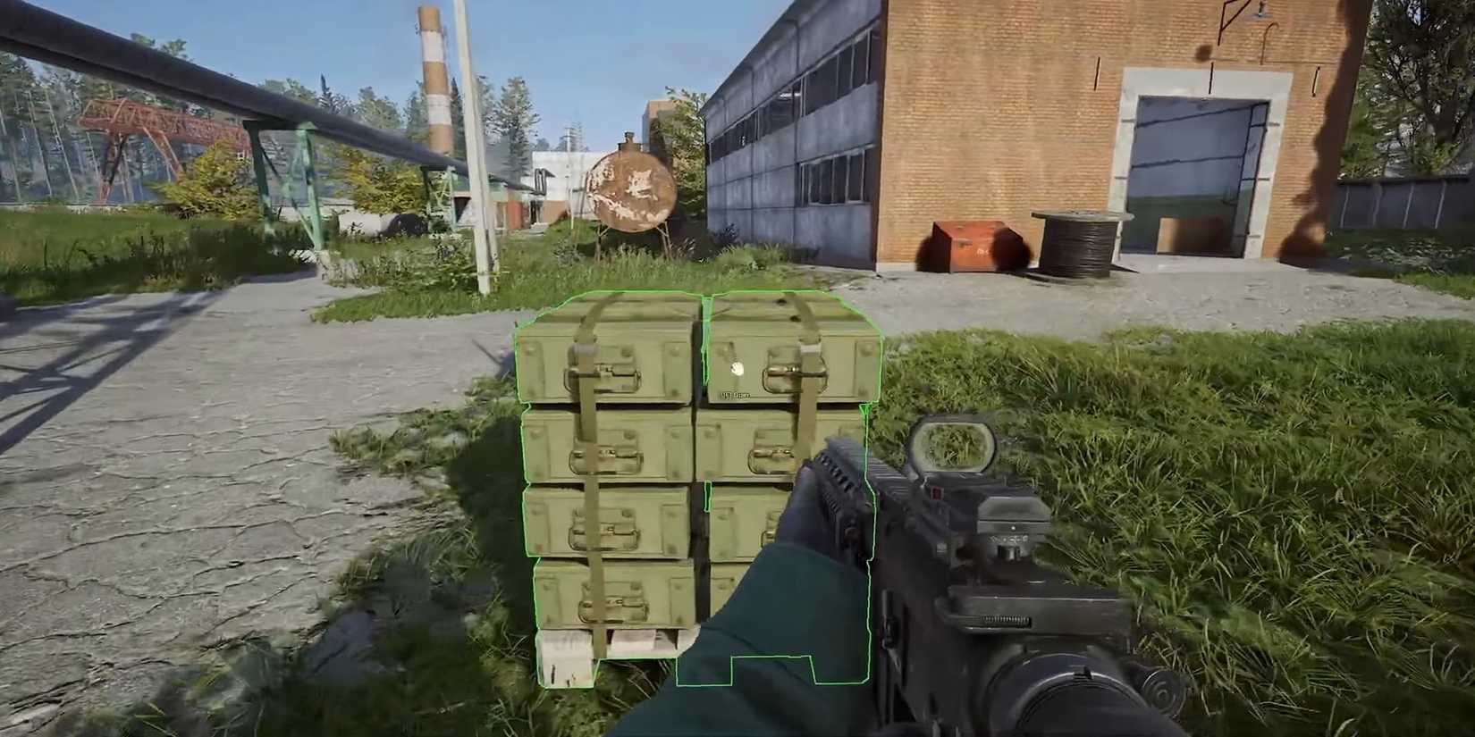 Looting A Mission Container In Deadside