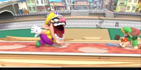 wario with young link