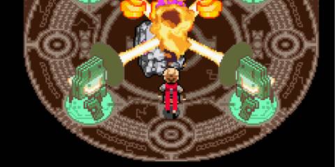 Sealing a coffin in Boktai