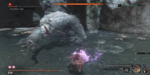 Sekiro Shadows Die Twice guardian ape
