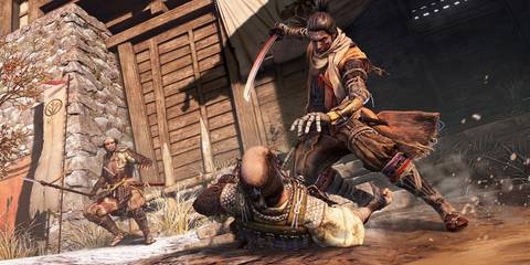 Sekiro Shadows Die Twice Wolf Attacking Enemy (1) Cropped