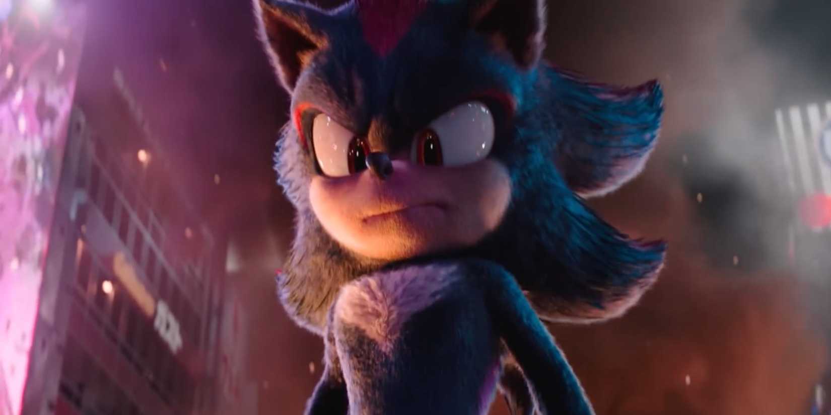 Shadow in Japan in Sonic the Hedgehog 3