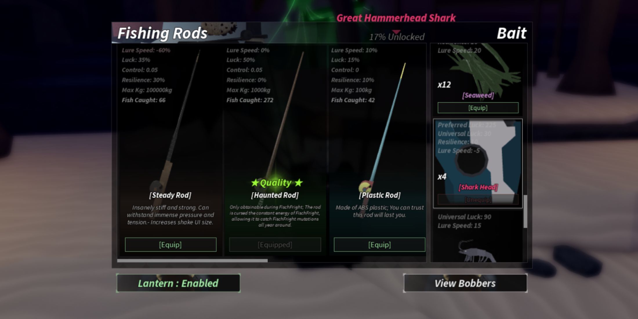 Roblox: Fisch — как получить наживку для головы акулы