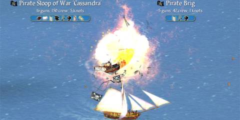 Sid Meier's Pirates Ship Battle