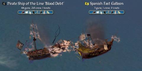 Sid Meier's Pirates Ship Combat At Sea