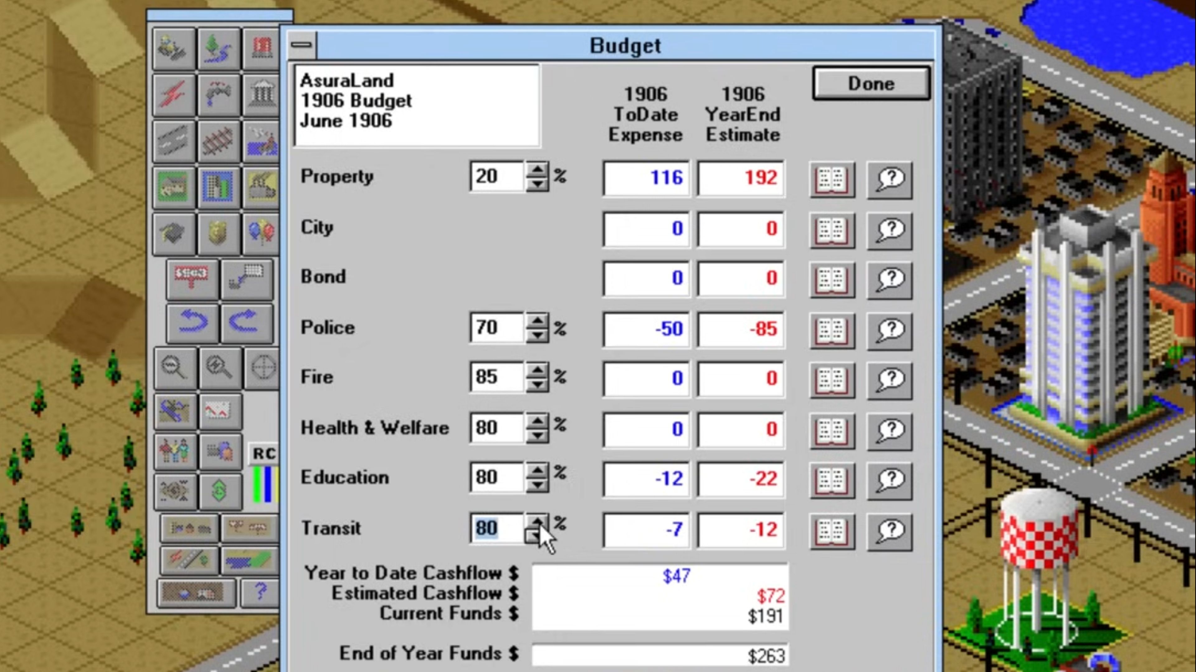 SimCity 2000 In Game Screenshot 6