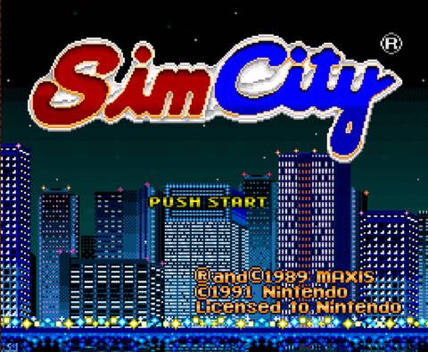 simcity snes press start screen-1