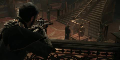 Sniping enemies in The Order 1886