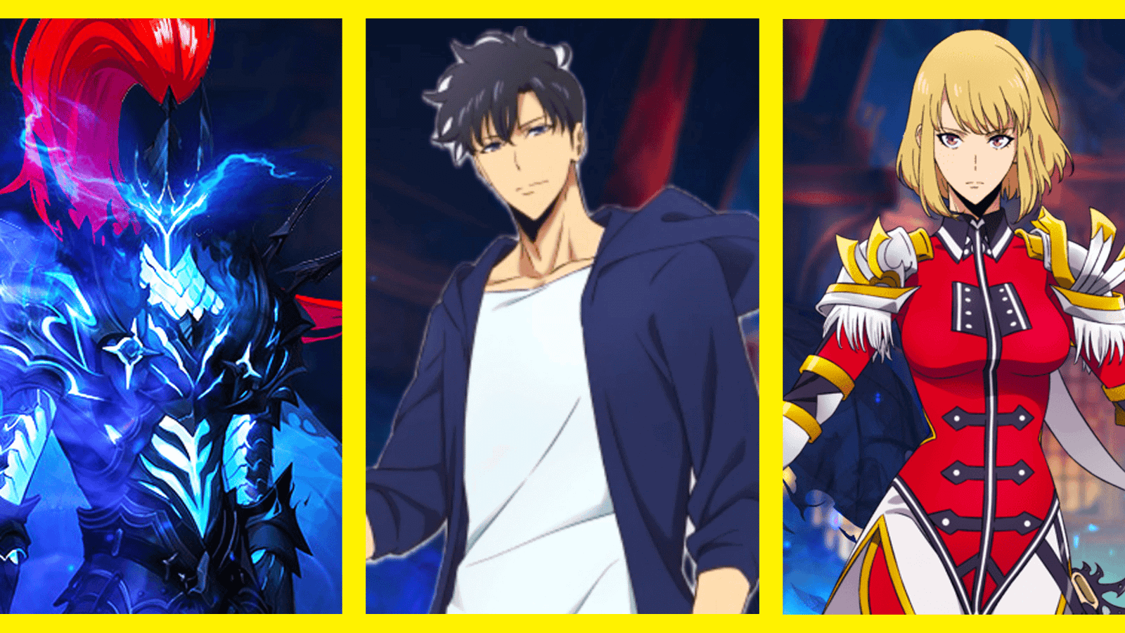 Solo Leveling Season 2 Characters Stand Out Jinwoo Hae In Igris