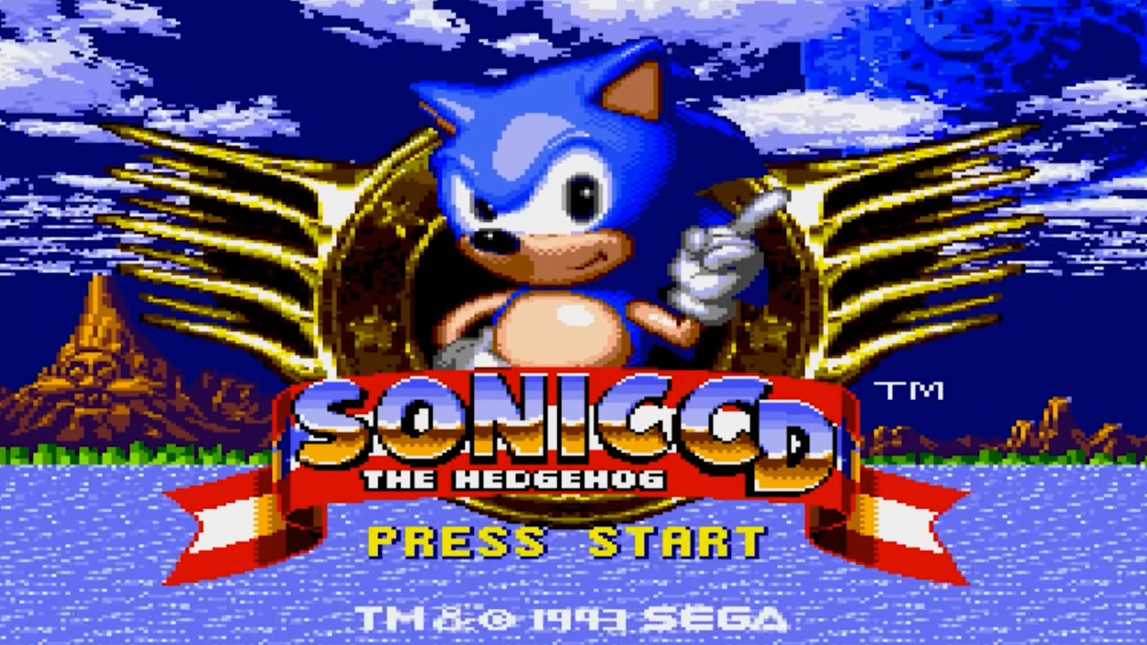 Sonic CD In Game Screenshot 1