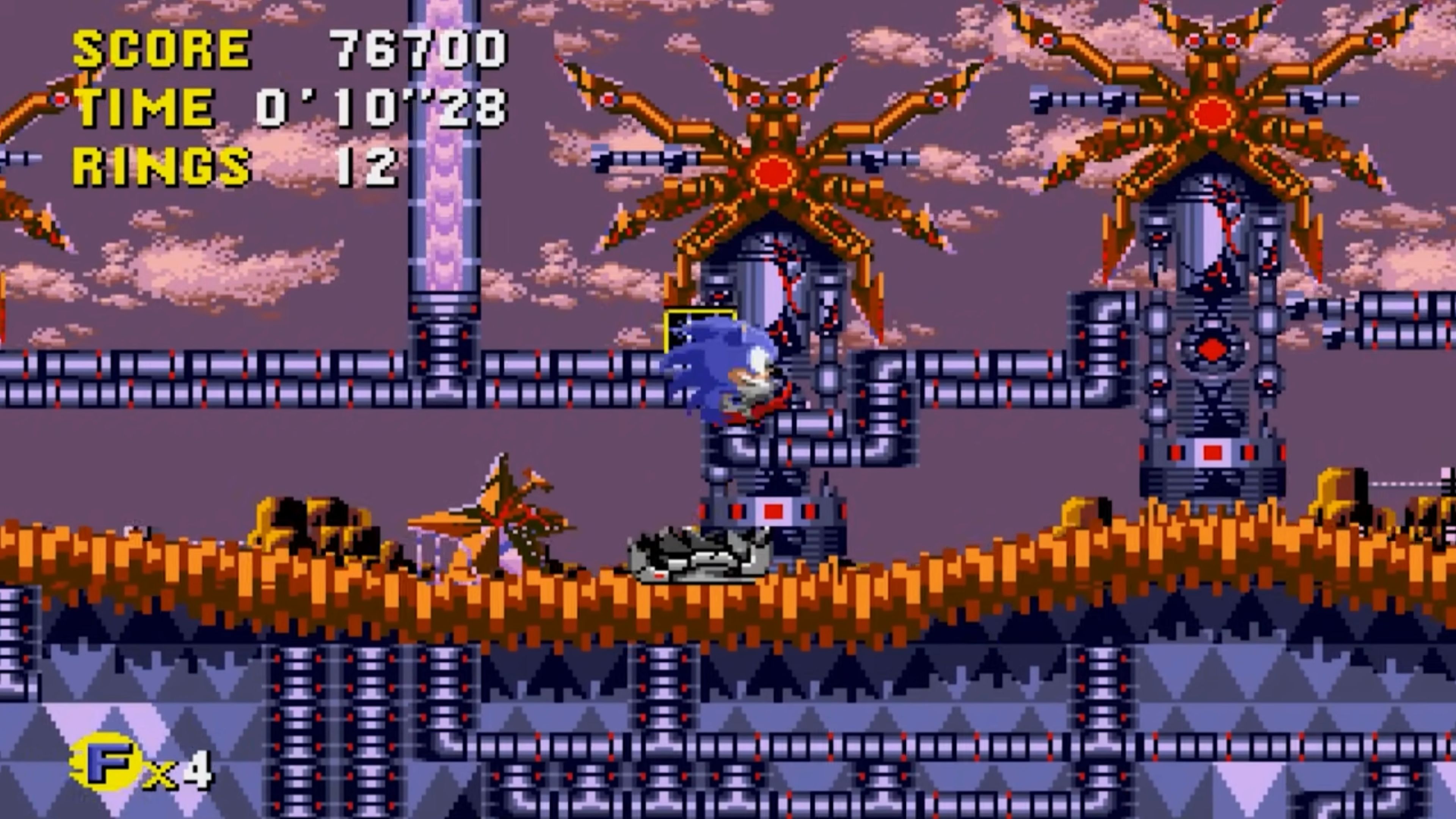 Sonic CD In Game Screenshot 2