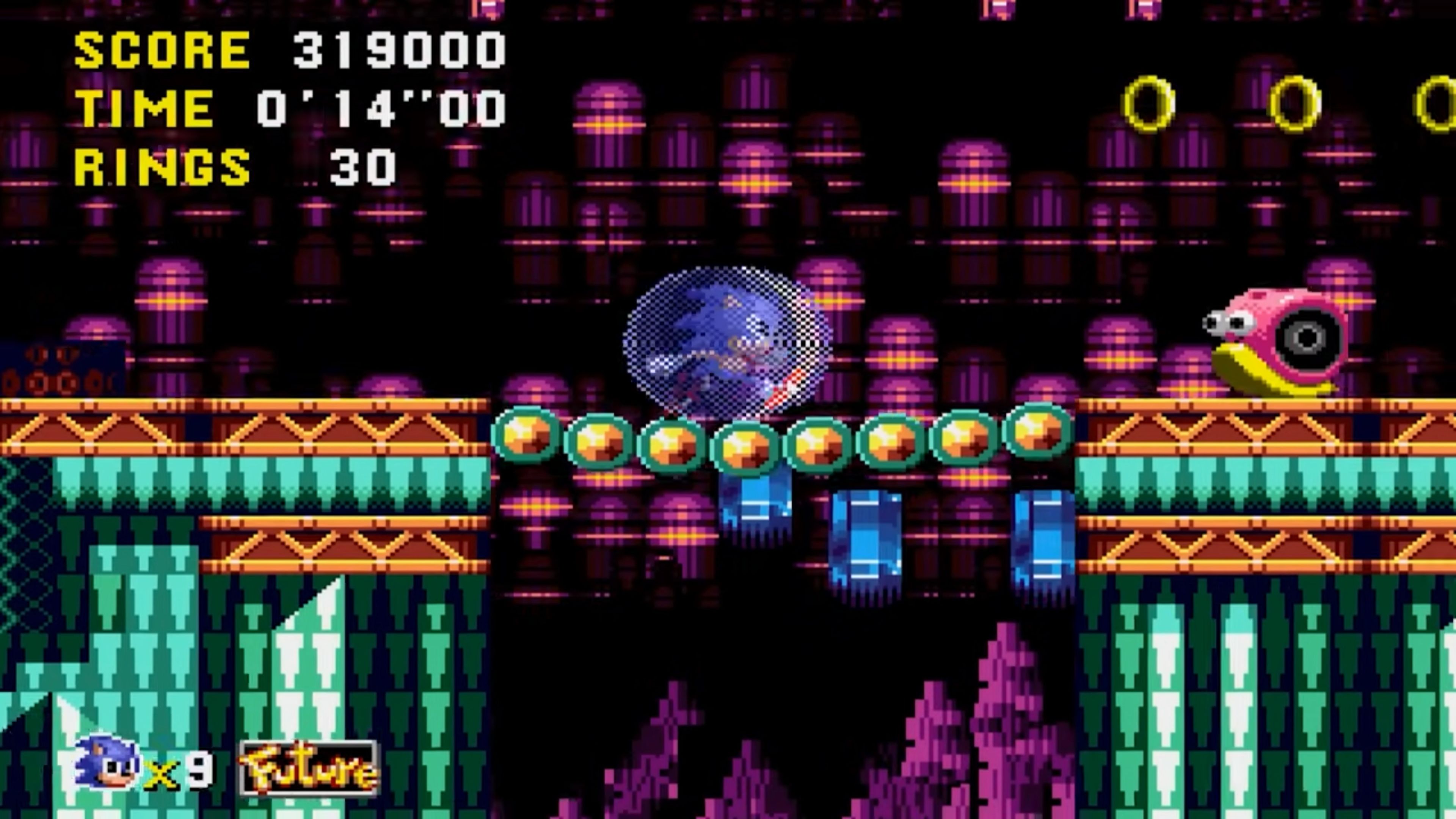 Sonic CD In Game Screenshot 3