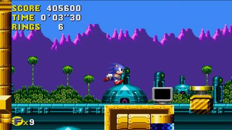 Sonic CD In Game Screenshot 5