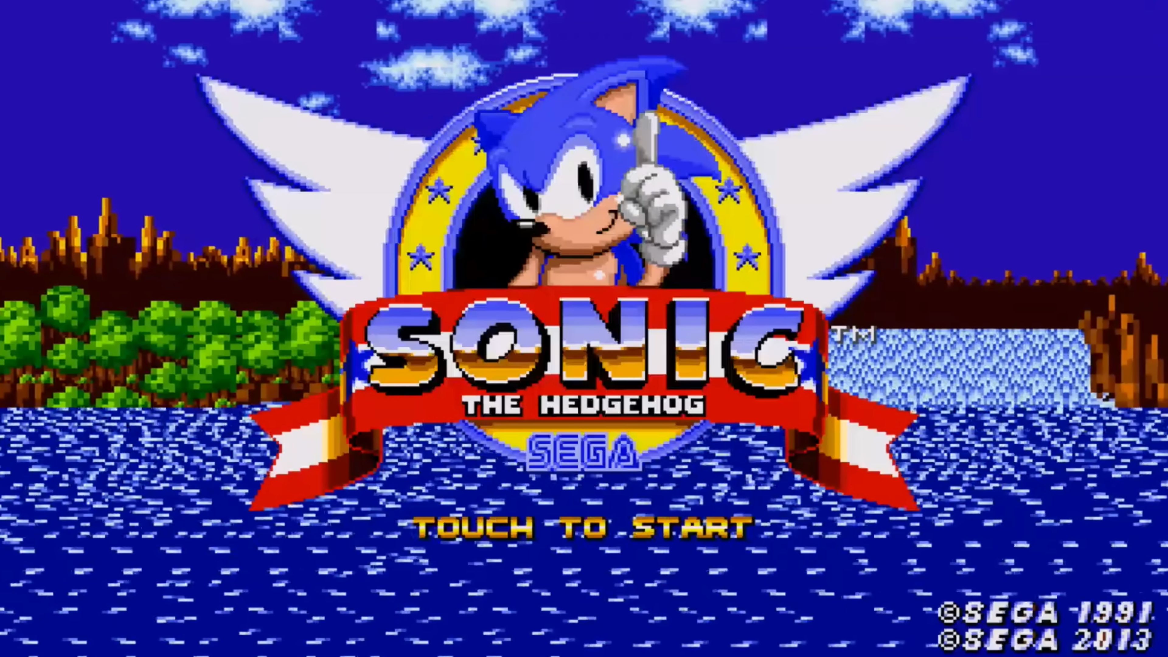 Sonic the Hedgehog In Game Screenshot 1