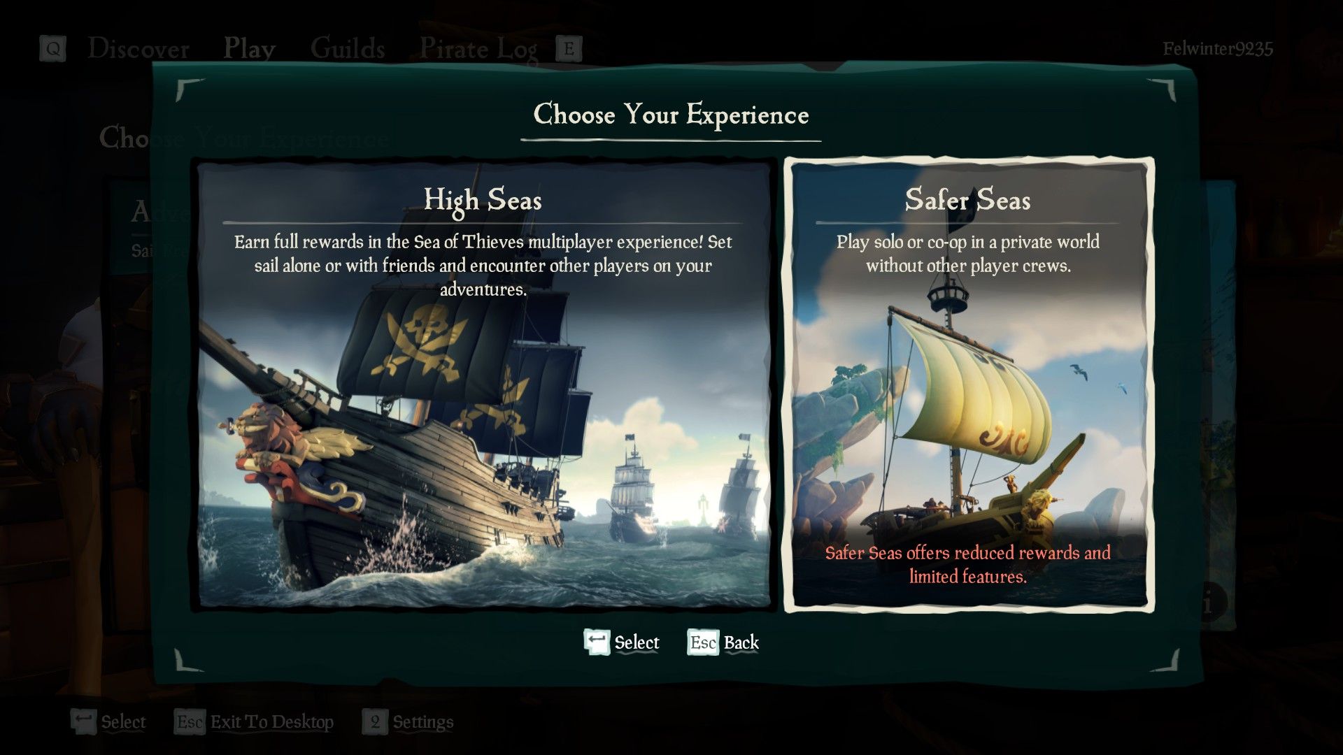 Safer Seas in Sea of Thieves