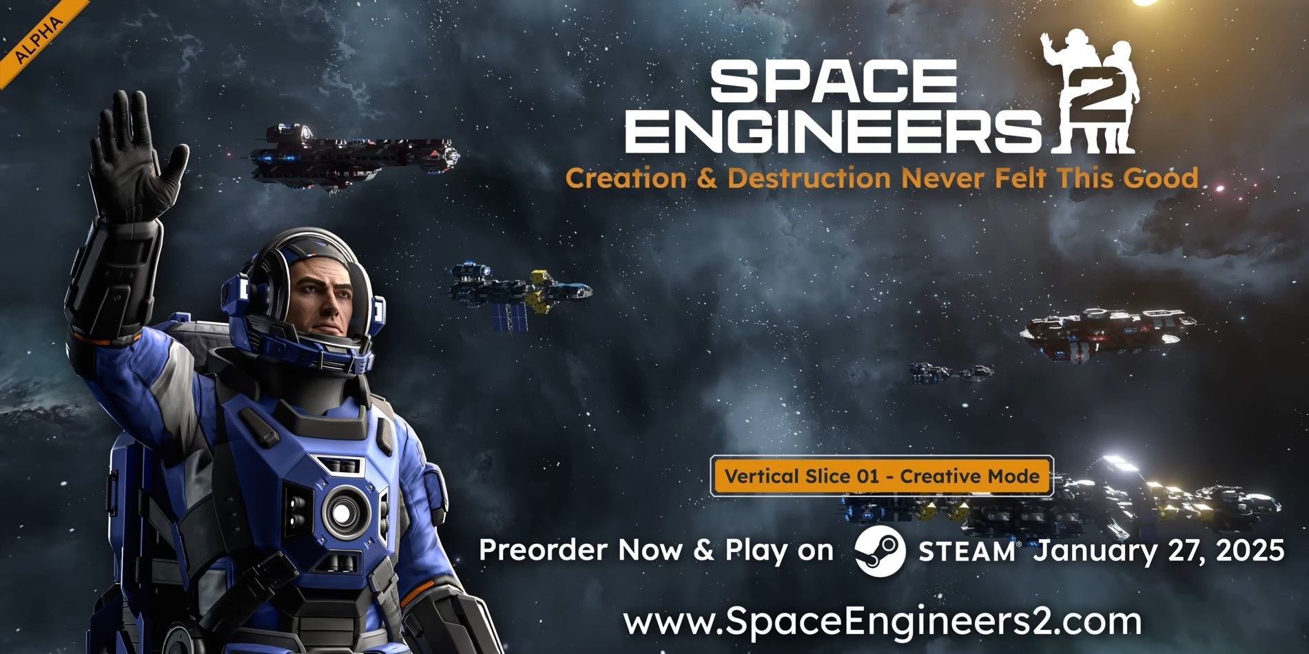 Space Engineers 2 — официальный трейлер альфа-версии