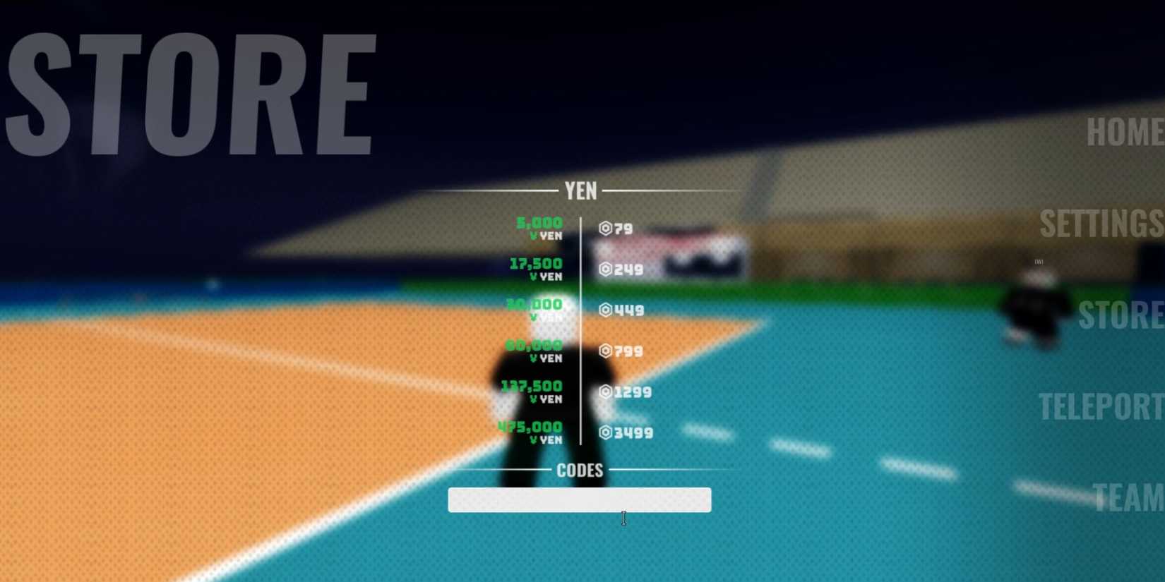 Spiked the codes tab